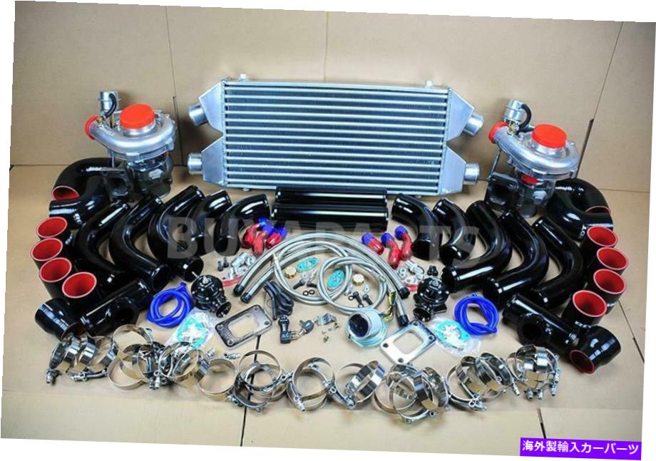 Turbo Charger DIY FMICツインT3/T4ターボチャージャーキット800HP for Mustang Cobra GT SVT V8 V6 BK/BR DIY FMIC TWIN T3/T4 TURBO CHARGER KIT 800HP FOR MUSTANG COBRA GT SVT V8 V6 BK/BR【並行輸入品】|Us Custom Parts Shop USDM