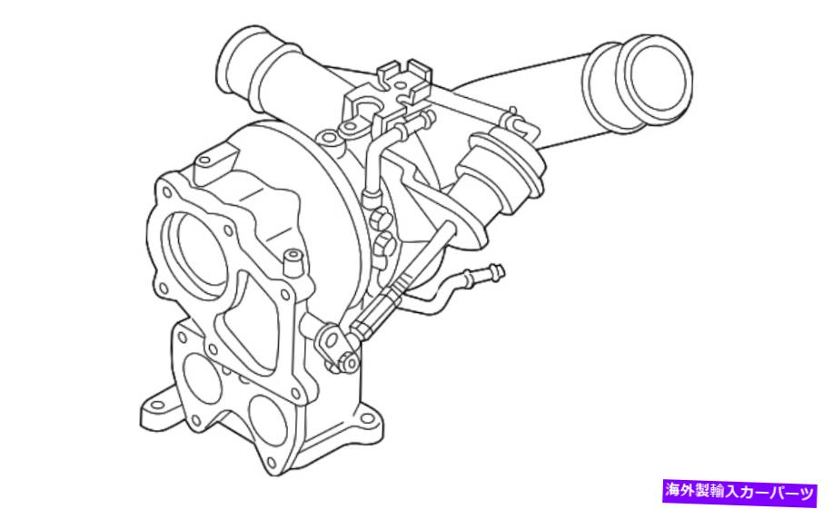 Turbo Charger 本物のGMエンジンターボチャージャー98011735 Genuine GM Engine Turbocharger 98011735【並行輸入品】