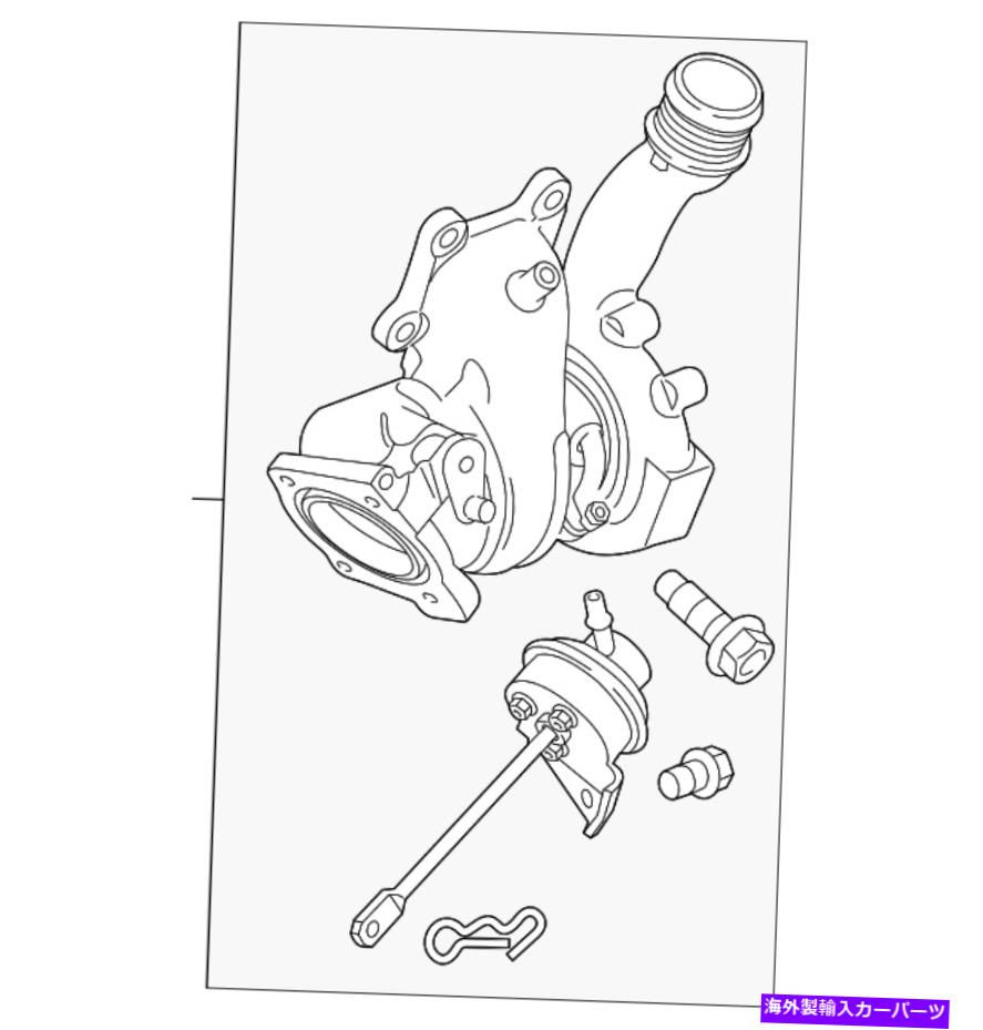 Turbo Charger 本物のGM乗客サイドエンジンターボチャージャー12673350 Genuine GM Passenger Side Engine Turbocharger 12673350【並行輸入品】｜Us Custom Parts Shop USDM