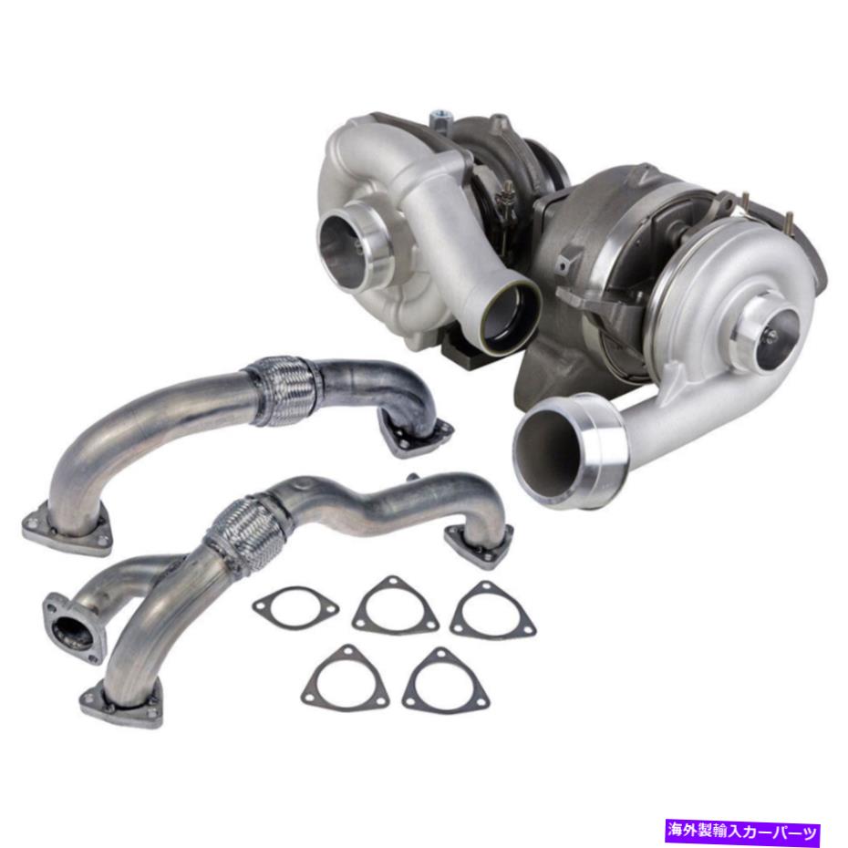 Turbo Charger Ford F250 F350 6.4LディーゼルStigan Turbo TurboCharger w/ Gaskets Uppipes For Ford F250 F350 6.4L Diesel Stigan Turbo Turbocharger w/ Gaskets Up-Pipes【並行輸入品】