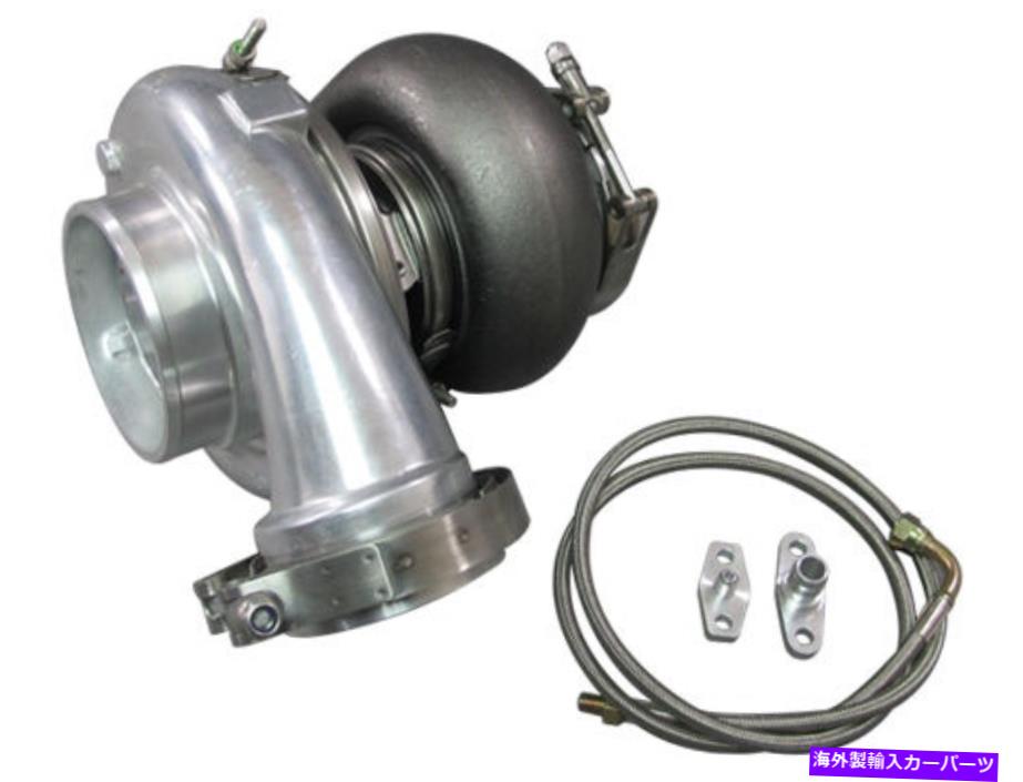 Turbo Charger GT45 GT45Rボールベアリングターボ充電器80mmビレットホイールT4 +オイルフランジ1.15AR GT45 GT45R Ball Bearing Turbo Charger 80mm Billet Wheel T4 + Oil Flange 1.15AR【並行輸入品】