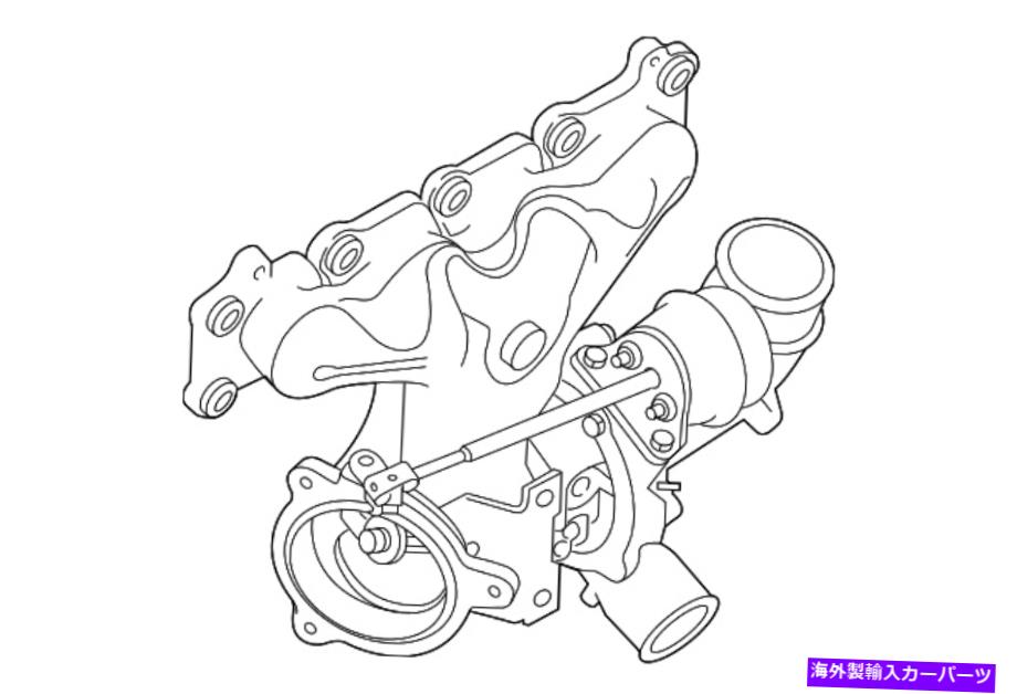 Turbo Charger 本物のランドローバーターボチャージャーLR068110 Genuine Land-Rover Turbocharger LR068110【並行輸入品】