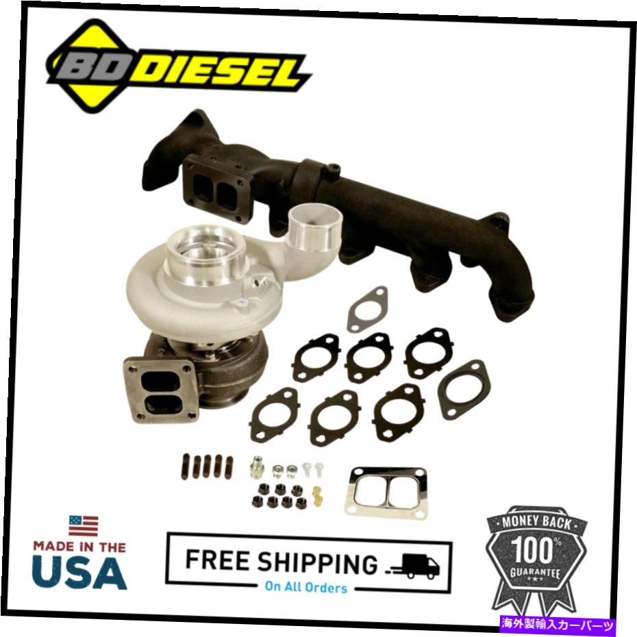 Turbo Charger BDディーゼルアイアンホーンシングルSX-Eボルグワーナーターボキット07-18ダッジRAM 6.7L BD Diesel Iron Horn Single SX-E Borg Warner Turbo Kit For 07-18 Dodge Ram 6.7L【並行輸入品】