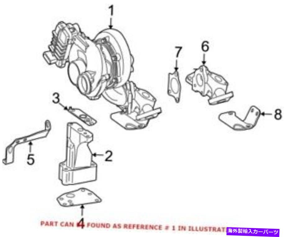 Turbo Charger メルセデス642090868080の本物のOEMターボチャージャー Genuine OEM Turbocharger for Mercedes 642090868080【並行輸入品】