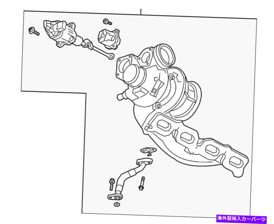 Turbo Charger 本物のGM助手席側ターボチャージャー12687701 Genuine GM Passenger Side Turbocharger 12687701【並行輸入品】｜Us Custom Parts Shop USDM