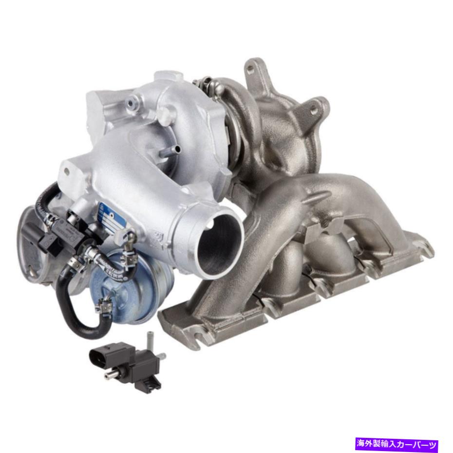 Turbo Charger アウディVW 2.0T BPYボルグワルナーターボキット付きターボチャージャーガスケットソレノイドギャップ For Audi VW 2.0T BPY BorgWarner Turbo Kit w/ Turbocharger Gaskets Solenoid GAP【並行輸入品】