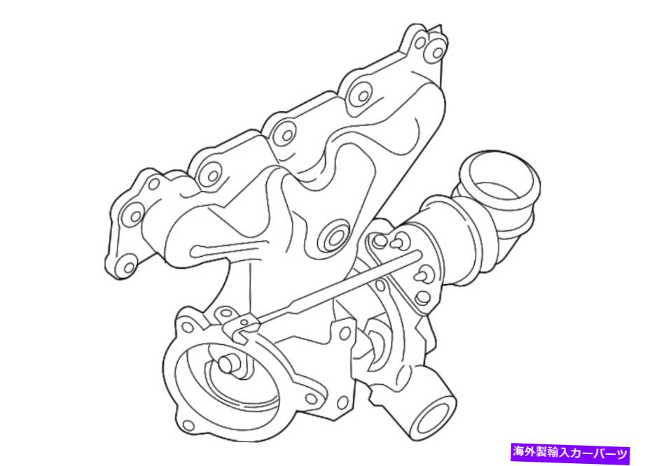 Turbo Charger 本物のランドローバーターボチャージャーLR066515 Genuine Land-Rover Turbocharger LR066515【並行輸入品】