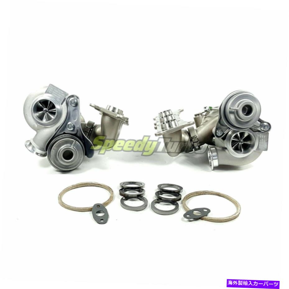 Turbo Charger 19t V4-2ビレット6+6 BMW用のツインターボチャージャー335 335i 335IS XDRIVE N54 3.0L 19T V4-2 Billet 6+6 Twin Turbochargers For BMW 335 335i 335is xDrive N54 3.0L【並行輸入品】