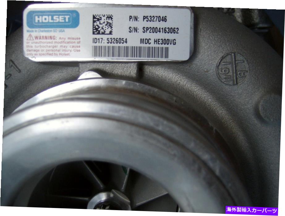 Turbo Charger 本物のホルセットターボチャージャーターボ5327046 6.7L RAMカミンズHE300VG GENUINE HOLSET TURBOCHARGER TURBO 5327046 6.7L RAM CUMMINS HE300VG【並行輸入品】|Us Custom Parts Shop USDM