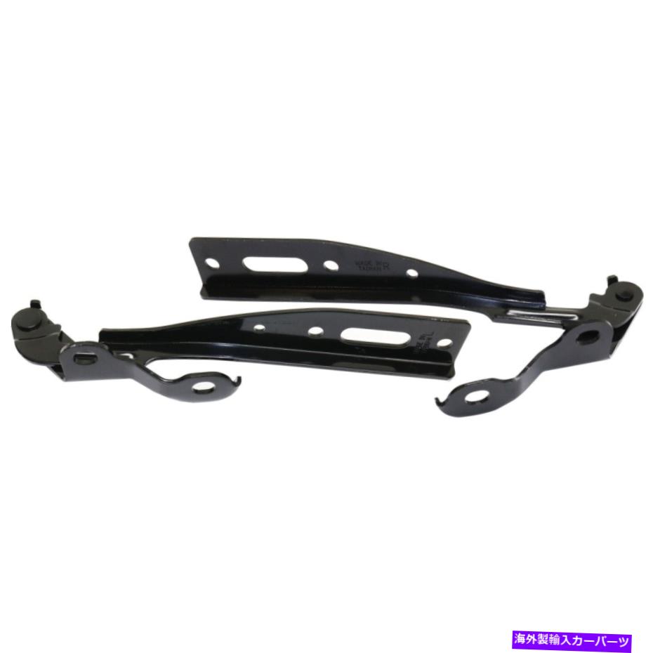 HOOD HINGES 2つのフードヒンジの新しいセットドライバーと乗客側セダンlh rh rh rh rh New Set of 2 Hood Hinges Driver & Passenger Side Sedan LH RH for Accord Pair【並行輸入品】