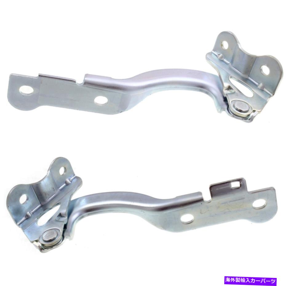 HOOD HINGES Chevy Sedan LH＆RH Chevrolet Aveoペアの2つのフードヒンジの左と右のセット Set of 2 Hood Hinges Left-and-Right for Chevy Sedan LH & RH Chevrolet Aveo Pair【並行輸入品】