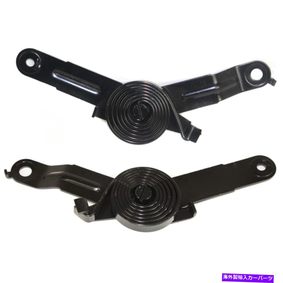 HOOD HINGES 2つのドライバーと助手席側のシェビーYukon郊外LH RHペアの新しいフードヒンジセット New Hood Hinges Set of 2 Driver & Passenger Side Chevy Yukon Suburban LH RH Pair【並行輸入品】