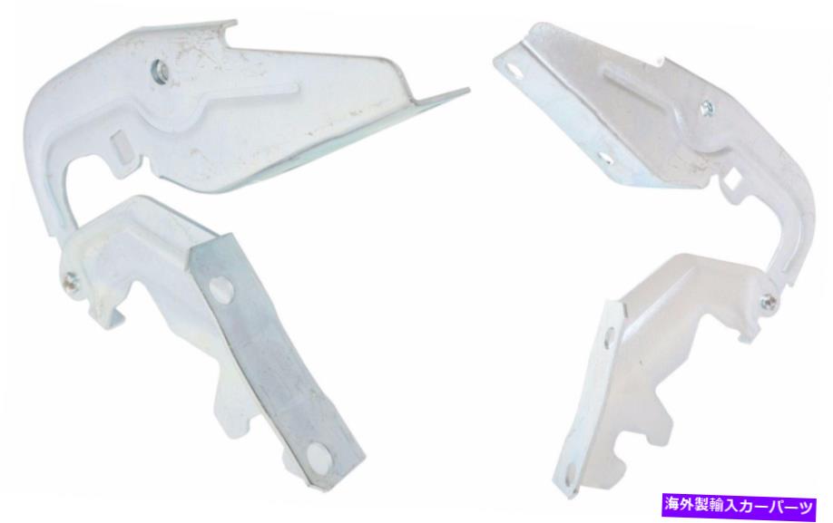 HOOD HINGES 三菱ランサーのための新しいフードヒンジアスマブルLH＆RH 2008-17 MI1236113 MI1236114 New Hood Hinge Assmbly LH & RH for Mitsubishi Lancer 2008-17 MI1236113 MI1236114【並行輸入品】