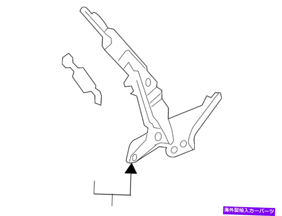 HOOD HINGES 本物のアウディフードヒンジ8W6-823-301-D Genuine Audi Hood Hinge 8W6-823-301-D【並行輸入品】