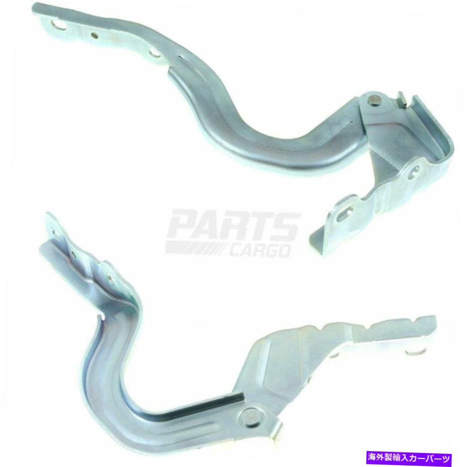 HOOD HINGES 新しいフィット2004-2008フォードF-150左と右側のフードヒンジスチール新しいボディスタイル New Fits 2004-2008 Ford F-150 Left & Right Side Hood Hinge Steel New Body Style【並行輸入品】