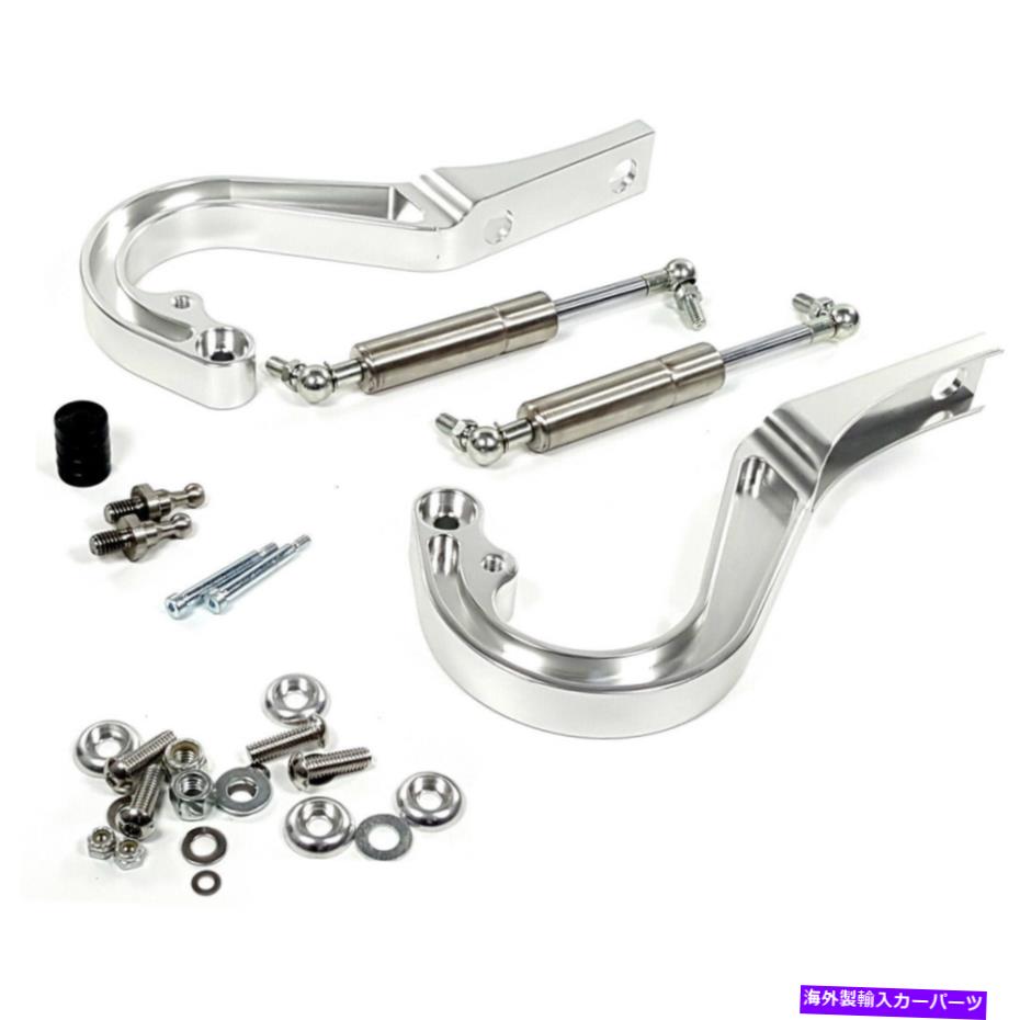 HOOD HINGES 1967年から1969年のシボレーカマロビレットアルミフードヒンジキットのペアフードヒンジ Pair Hood Hinges For 1967-1969 Chevrolet Camaro Billet Aluminum Hood Hinges Kit【並行輸入品】