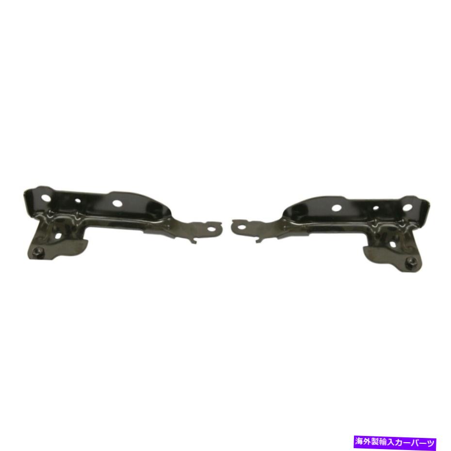 HOOD HINGES 2つのフードヒンジのセット左と右の15243848、15243847 LH&RH for GMC 2014ペア Set of 2 Hood Hinges Left-and-Right 15243848, 15243847 LH & RH for GMC 2014 Pair【並行輸入品】