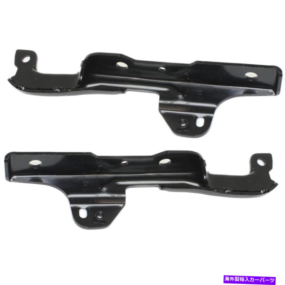 HOOD HINGES Chevy GM1236162、GM1236163ペア用の2つの左と右のアッパーのフードヒンジセット Hood Hinges Set of 2 Left-and-Right Upper for Chevy GM1236162, GM1236163 Pair【並行輸入品】