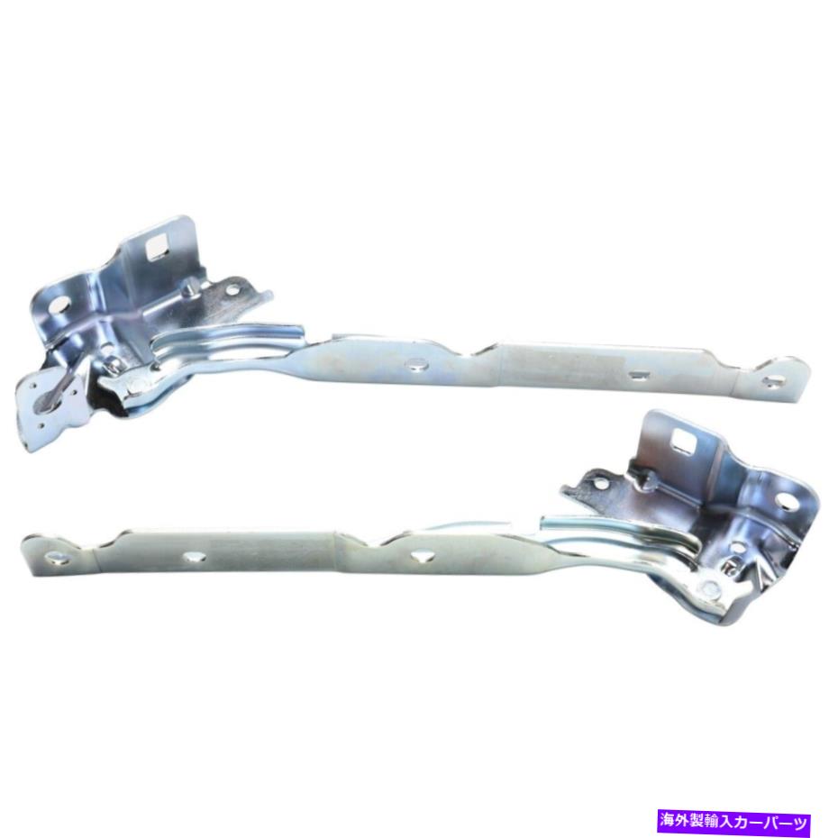 HOOD HINGES F250トラックF350 LH＆RH FORD 11-16ペアの左と右の2つのフードヒンジのセット Set of 2 Hood Hinges Left-and-Right for F250 Truck F350 LH & RH Ford 11-16 Pair【並行輸入品】