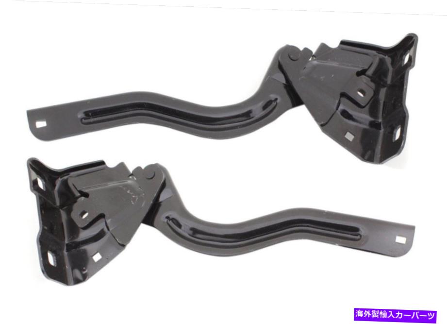 HOOD HINGES 2015-2021ムラノの新しいフロントドライバーと助手席のフードヒンジペアセット New Front Driver & Passenger Side Hood Hinge Pair Set For 2015-2021 Murano【並行輸入品】