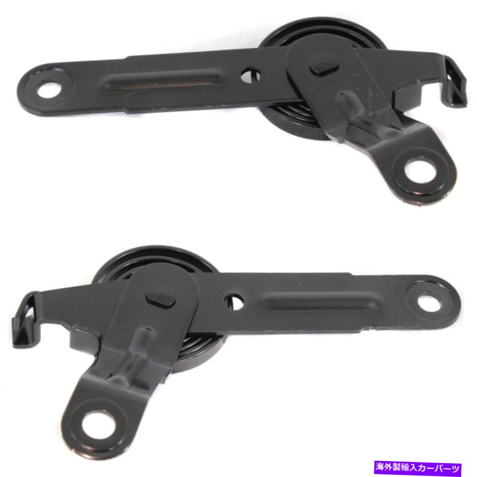 HOOD HINGES シボレー郊外のユーコンLH＆rh tahoeペアの左と右の2つのフードヒンジのセット Set of 2 Hood Hinges Left-and-Right for Chevy Suburban Yukon LH & RH Tahoe Pair【並行輸入品】