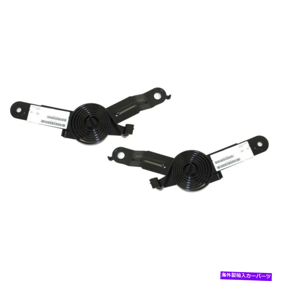 HOOD HINGES 左+右側のフードヒンジスプリング99-07シエラシルバラード郊外ユーコン Left+Right Side Hood Hinge Spring For 99-07 Sierra Silverado Suburban Yukon【並行輸入品】