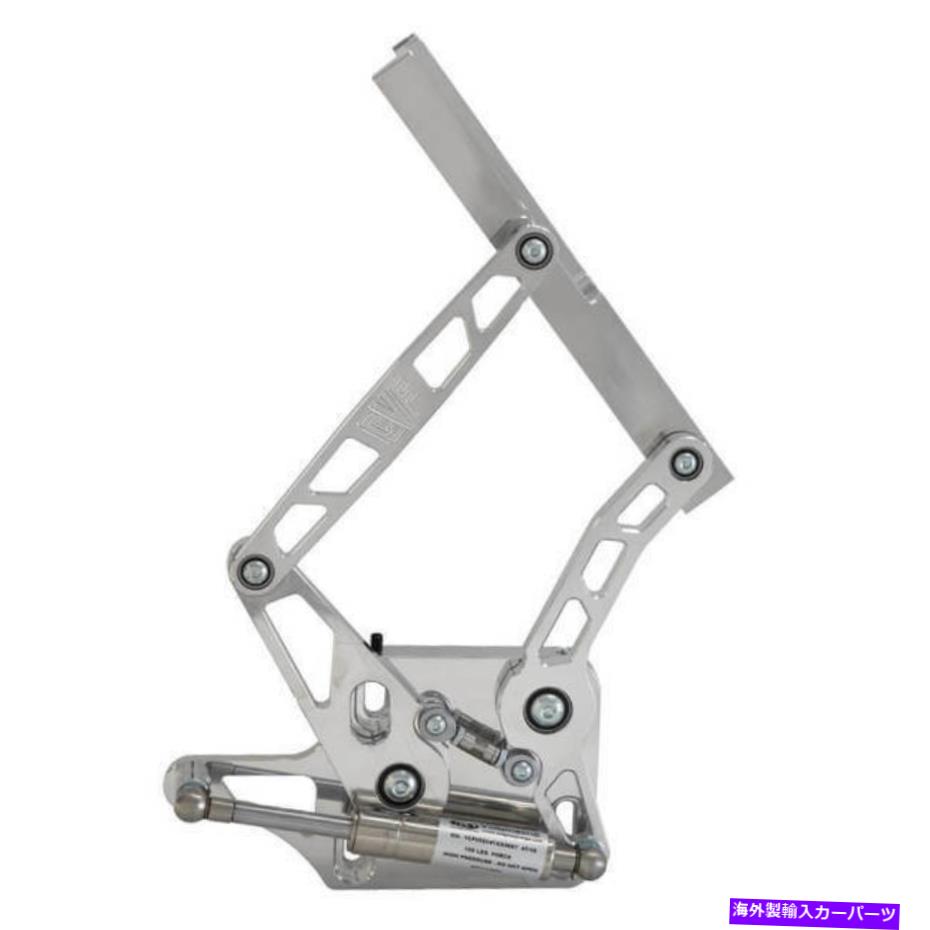 HOOD HINGES 1967-1970フォードマスタングビレットフードヒンジ（ペア）1968 1969クーペファストバック 1967 - 1970 Ford Mustang Billet Hood Hinges (Pair) 1968 1969 Coupe Fastback【並行輸入品】