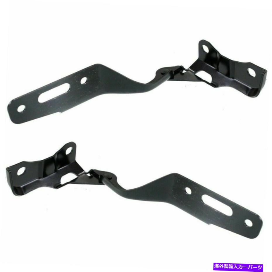 HOOD HINGES 2つのドライバーと助手席側の新しいフードヒンジセットLH RH HO1236126、HO1236125ペア New Hood Hinges Set of 2 Driver & Passenger Side LH RH HO1236126, HO1236125 Pair【並行輸入品】