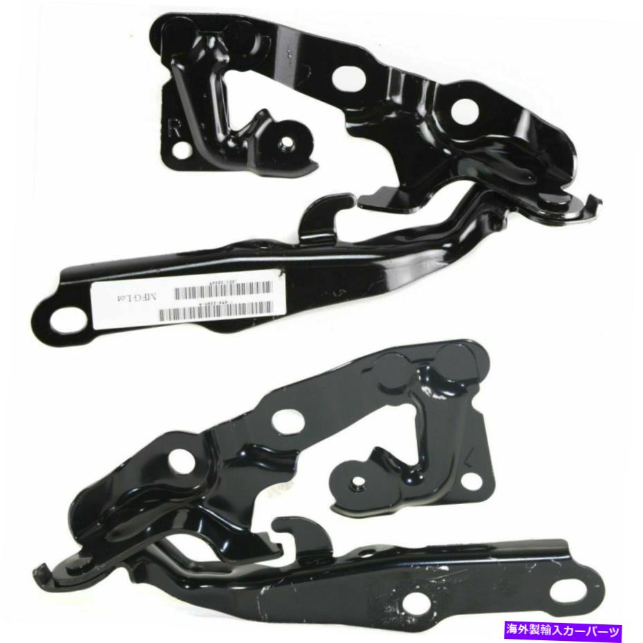 HOOD HINGES 2つのフードヒンジの新しいセットドライバーと乗客側5342006060 5341006090ペア New Set of 2 Hood Hinges Driver & Passenger Side 5342006060 5341006090 Pair【並行輸入品】