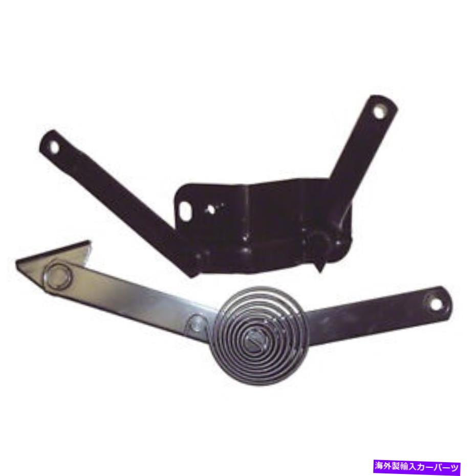 HOOD HINGES ドライバーサイドフードヒンジフィット1947-1955シボレーフルサイズC/K 4140-210-47L Driver Side Hood Hinge fits 1947-1955 Chevrolet Fullsize C/K 4140-210-47L【並行輸入品】