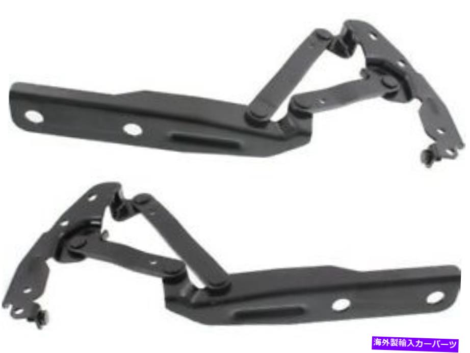 HOOD HINGES 08-20グランドキャラバンタウン＆カントリーCH1236122 CH1236121用の新しいフードヒンジセット New Hood Hinge Set For 08-20 Grand Caravan Town & Country CH1236122 CH1236121【並行輸入品】