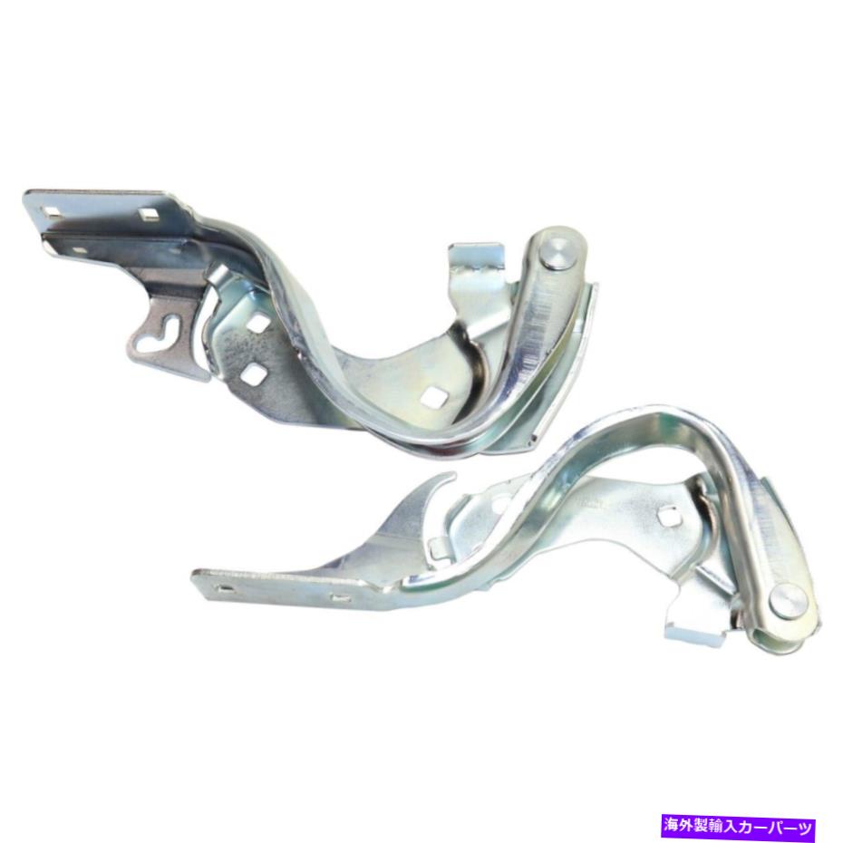 HOOD HINGES Fiat 500 2012-2017ペアの2つの左と右のLH＆RH＆RHのフードヒンジセット Hood Hinges Set of 2 Left-and-Right LH & RH for Fiat 500 2012-2017 Pair【並行輸入品】