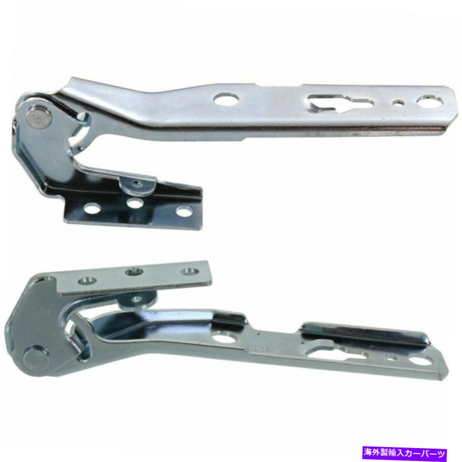 HOOD HINGES 2つのフードヒンジドライバーと乗客側セダンAU1236102、AU1236103ペアの新しいセット New Set of 2 Hood Hinges Driver & Passenger Side Sedan AU1236102, AU1236103 Pair【並行輸入品】
