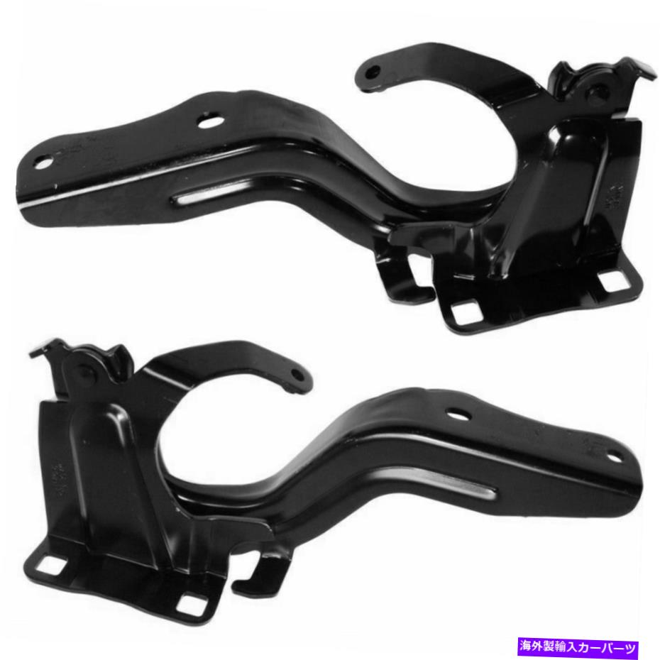 HOOD HINGES フードは2014-2018のためのLH + RHサイドのヒンジ Hood Hinges LH + RH Side For 2014-2018 Nissan Rogue【並行輸入品】
