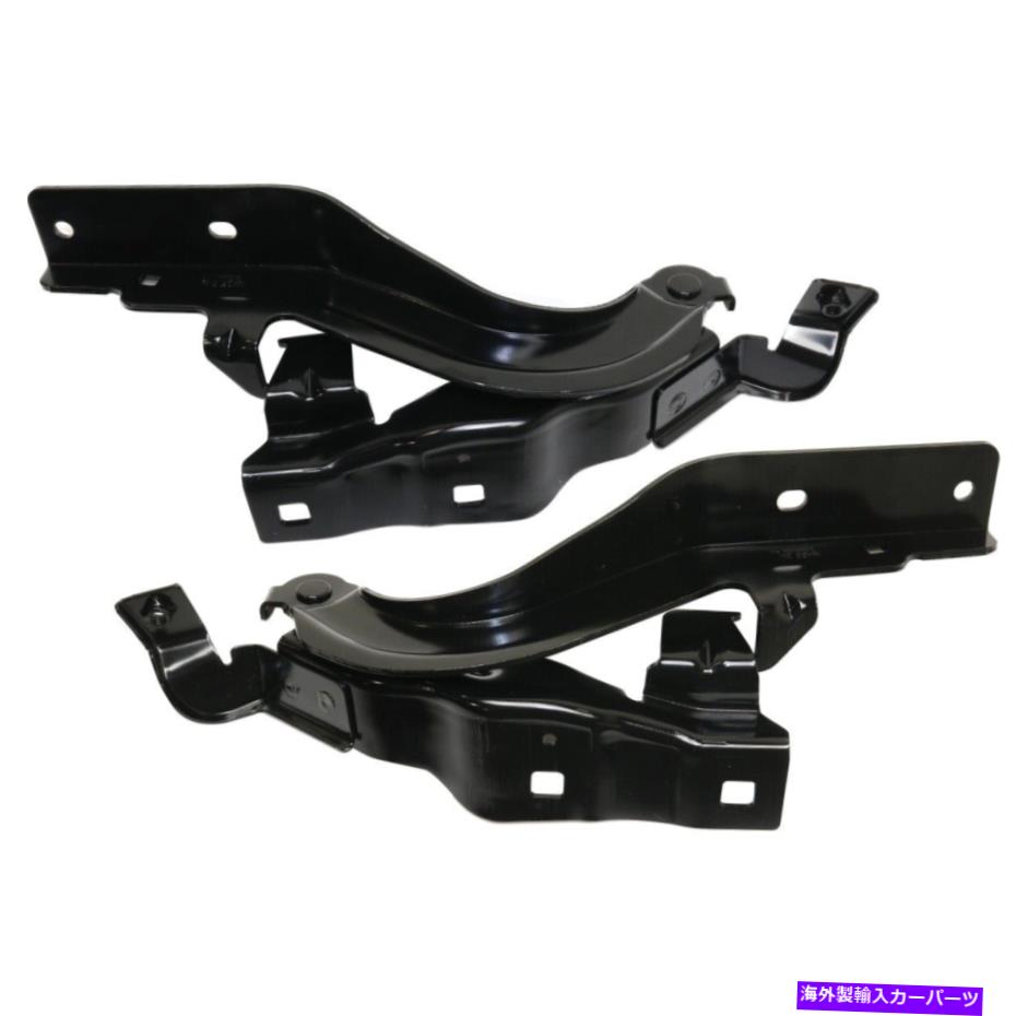 HOOD HINGES NI1236181、NI1236180最大ペアの2つのフードヒンジの左と右のLH＆RHのセット NI1236181, NI1236180 Set of 2 Hood Hinges Left-and-Right LH & RH for Maxima Pair【並行輸入品】