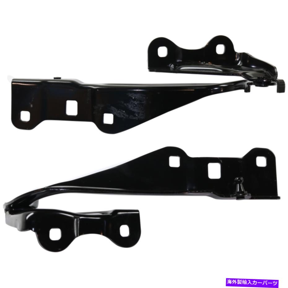 HOOD HINGES 2つの左と右GM1236186、GM1236187 23331407、23331408ペアのフードヒンジセット Hood Hinges Set of 2 Left-and-Right GM1236186, GM1236187 23331407, 23331408 Pair【並行輸入品】