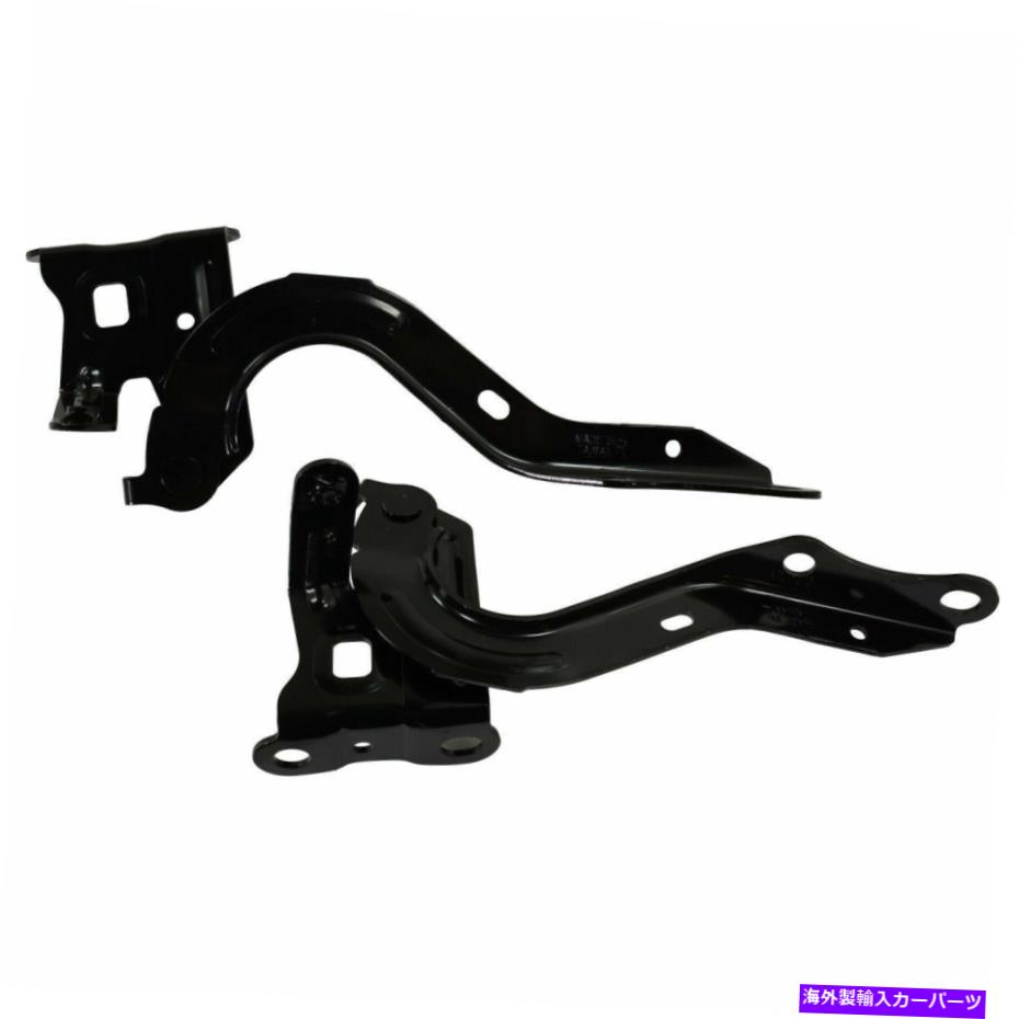 HOOD HINGES 19-21トヨタカローラハッチバック用の新しいドライバーと助手席のフードヒンジセット New Driver & Passenger Side Hood Hinge Set For 19-21 Toyota Corolla Hatchback【並行輸入品】