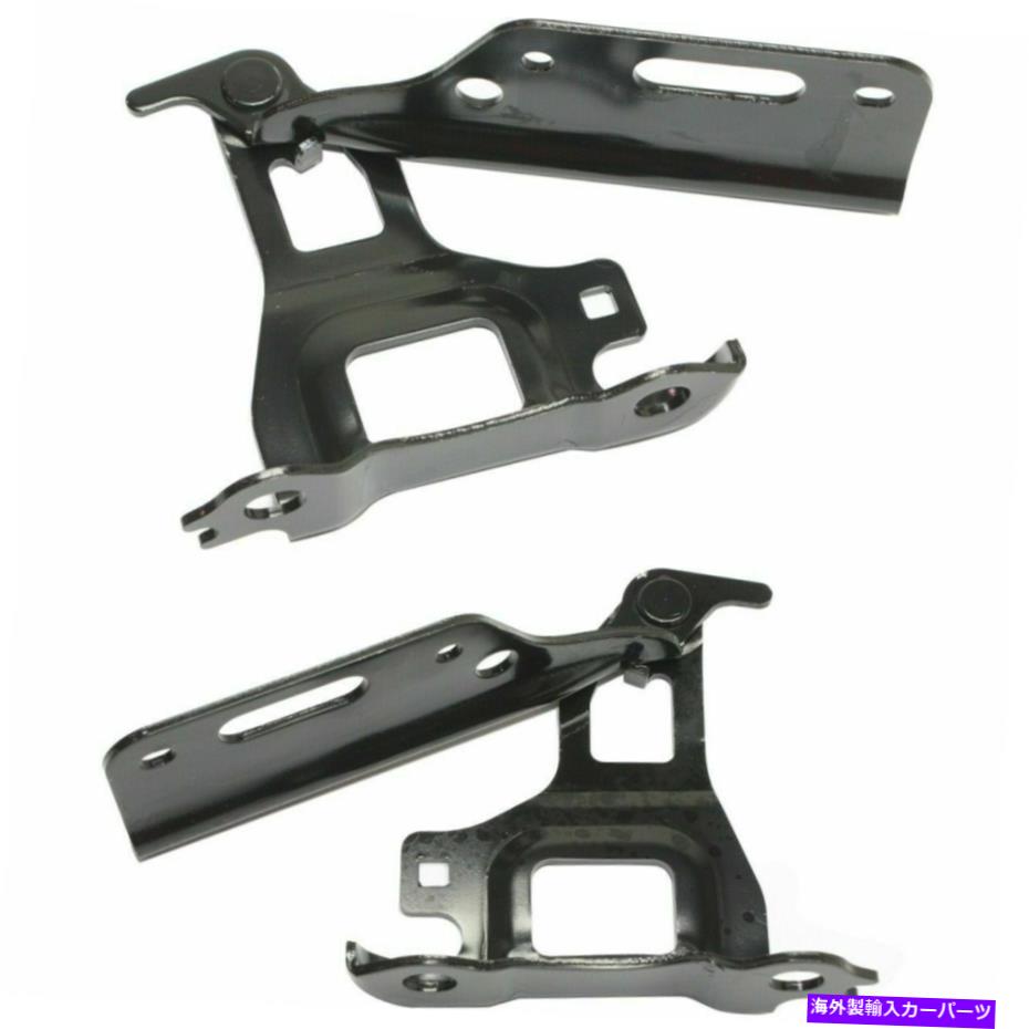 HOOD HINGES 2つの新しいセットフィットHonda Fit 2015-2020左＆右側のフードヒンジ New Set Of 2 Fits HONDA FIT 2015-2020 Left & Right Side Hood Hinge【並行輸入品】