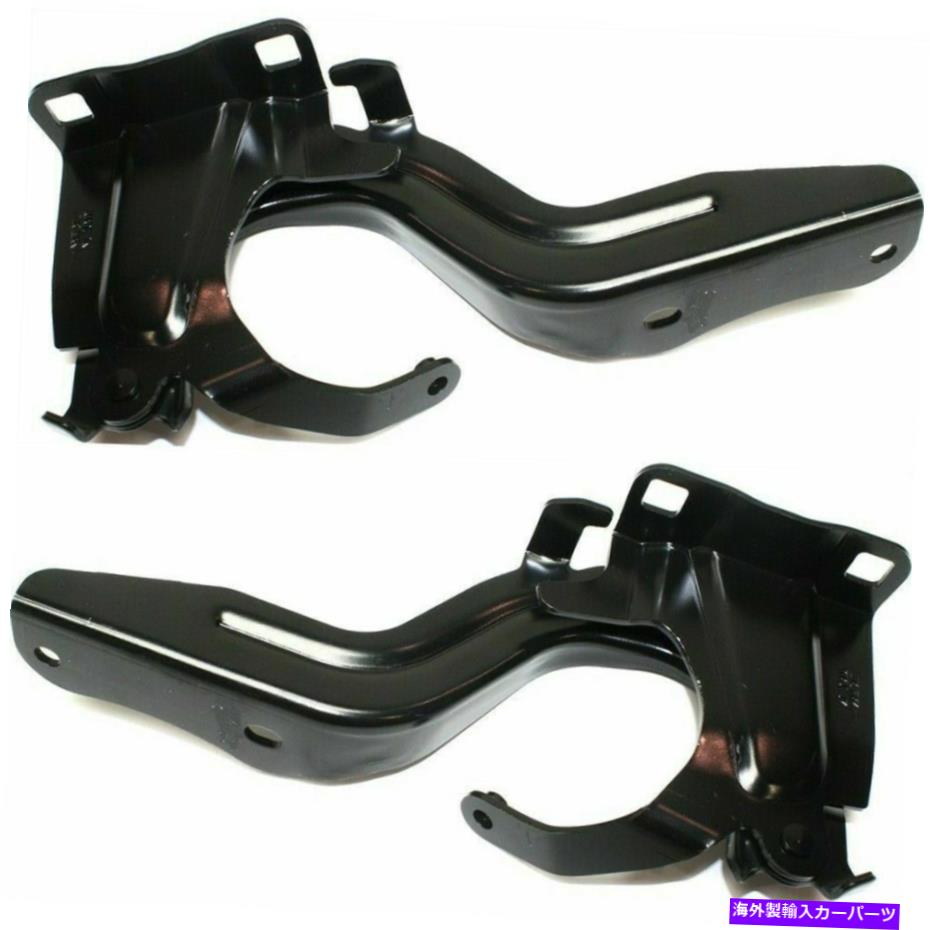 HOOD HINGES 2つのフードヒンジドライバーと乗客側LH RH SU1236102、SU1236103ペアの新しいセット New Set of 2 Hood Hinges Driver & Passenger Side LH RH SU1236102, SU1236103 Pair【並行輸入品】