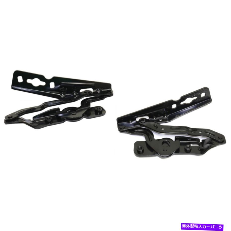 HOOD HINGES FO1236171、FO1236170 FORDペア用の2つのフードヒンジの左と右のLH＆RHのセット FO1236171, FO1236170 Set of 2 Hood Hinges Left-and-Right LH & RH for Ford Pair【並行輸入品】