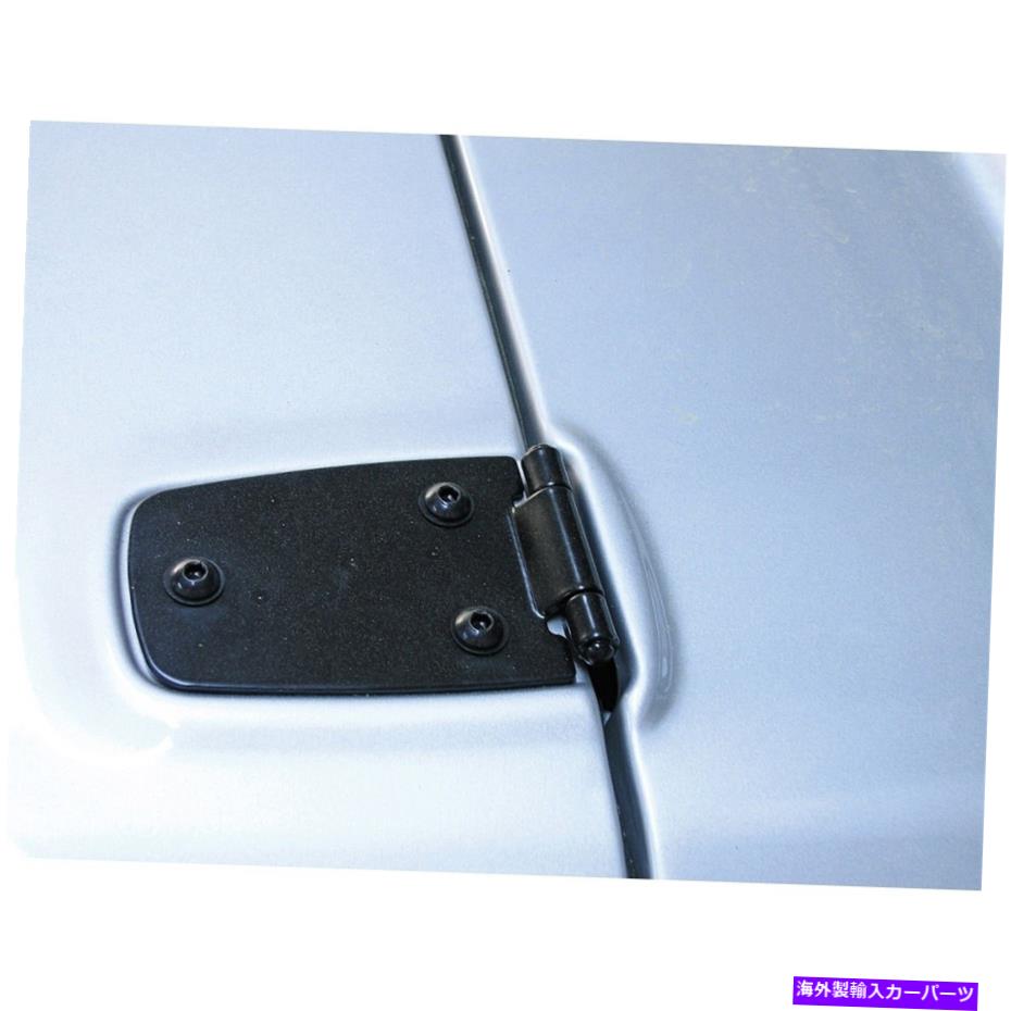 HOOD HINGES 頑丈なリッジ11205.01フードヒンジフィット76-95 CJ5 CJ7スクランブラーラングラー（YJ） Rugged Ridge 11205.01 Hood Hinge Fits 76-95 CJ5 CJ7 Scrambler Wrangler (YJ)【並行輸入品】