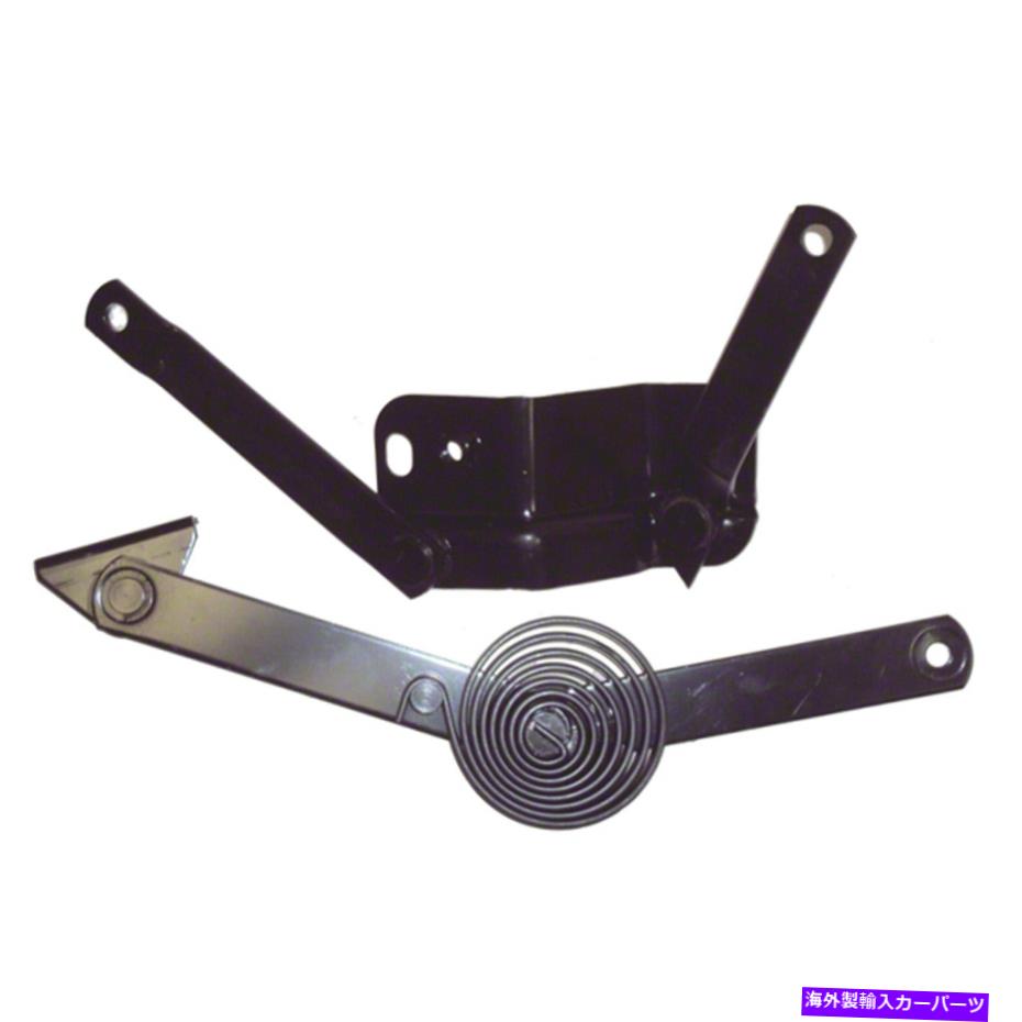 HOOD HINGES 交換ドライバーサイドフードヒンジ付きサポートリンク Replacement Driver Side Hood Hinge w/Support Link【並行輸入品】
