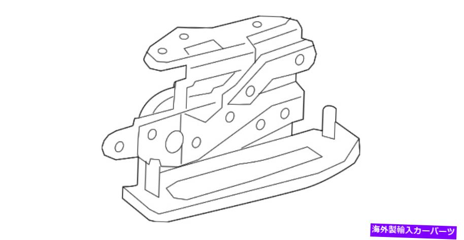 HOOD HINGES 本物のメルセデス・ベンツ・フード・ヒンジ204-880-01-28 Genuine Mercedes-Benz Hood Hinge 204-880-01-28【並行輸入品】