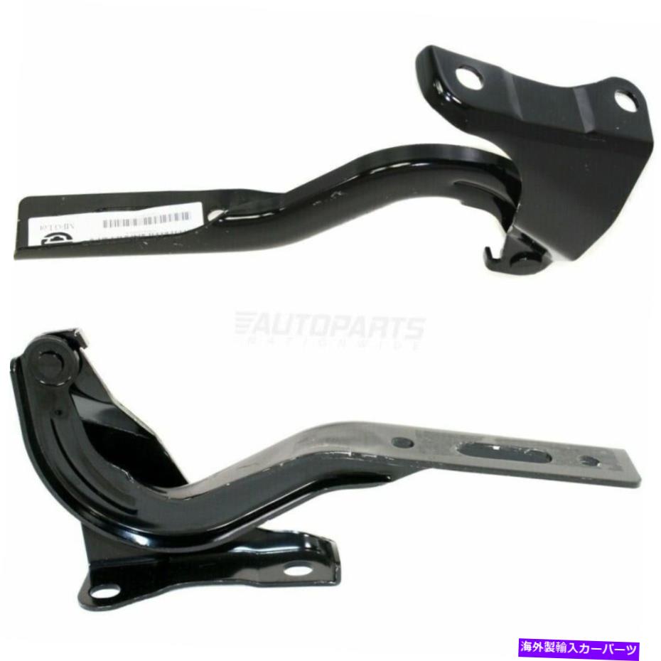 HOOD HINGES 新しい右旅客＆左LHドライバーサイドフードヒンジフィット2007-2011ホンダCR-V New Right Passenger & Left LH Driver Side Hood Hinge Fits 2007-2011 Honda CR-V【並行輸入品】