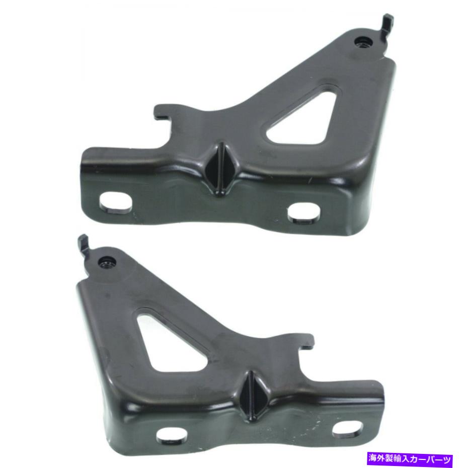 HOOD HINGES シボレートラバースフィット09-17フードヒンジセット2ドライバーとパッセンサイドの新しい New For Chevrolet Traverse Fits 09-17 Hood Hinge Set of 2 Driver & Passeng side【並行輸入品】