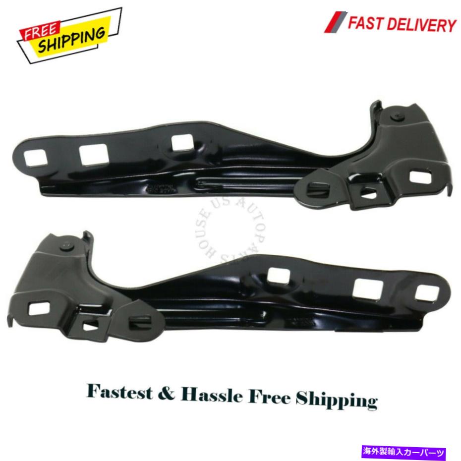 HOOD HINGES 2018-2019 GMC地形ドライバーと乗客側のフードヒンジセットの新しい New For 2018-2019 GMC Terrain Driver & Passenger Side Hood Hinge Set【並行輸入品】
