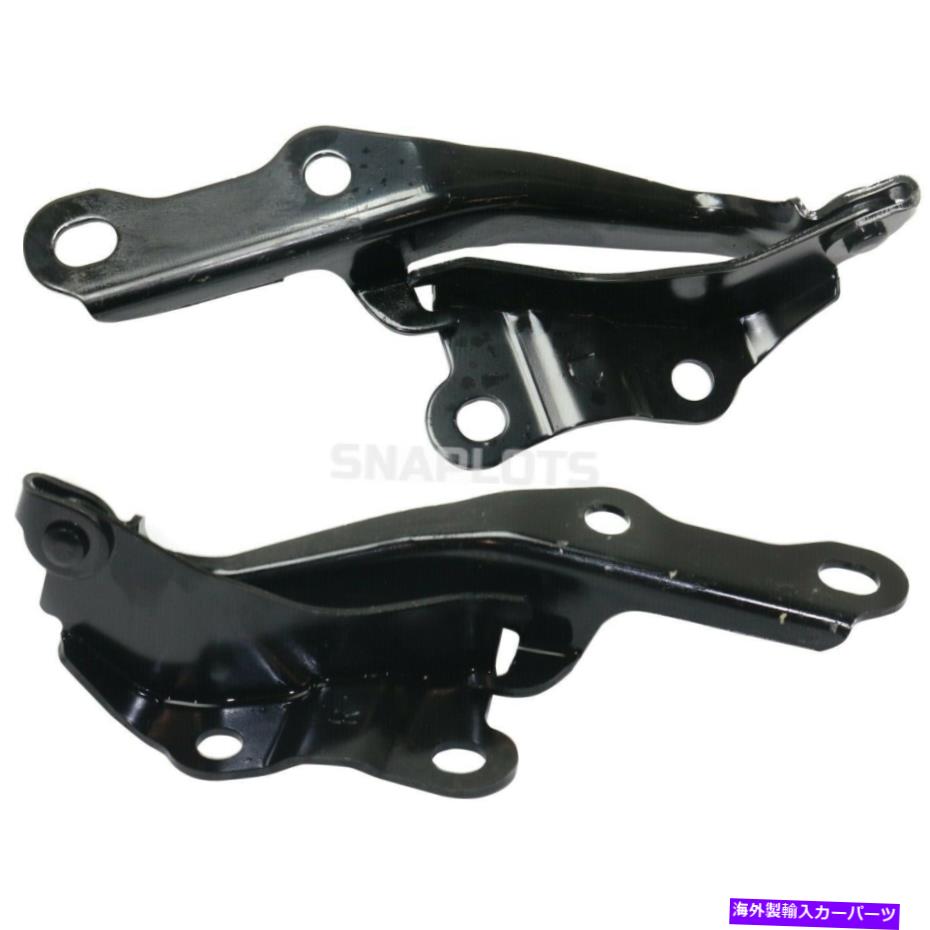 HOOD HINGES 新しいLHドライバー＆RHパッセンジャーサイドフードヒンジアセンブリがトヨタRAV4 2001-2005に適合する New LH Driver & RH Passenger Side Hood Hinge Assembly Fits Toyota Rav4 2001-2005【並行輸入品】
