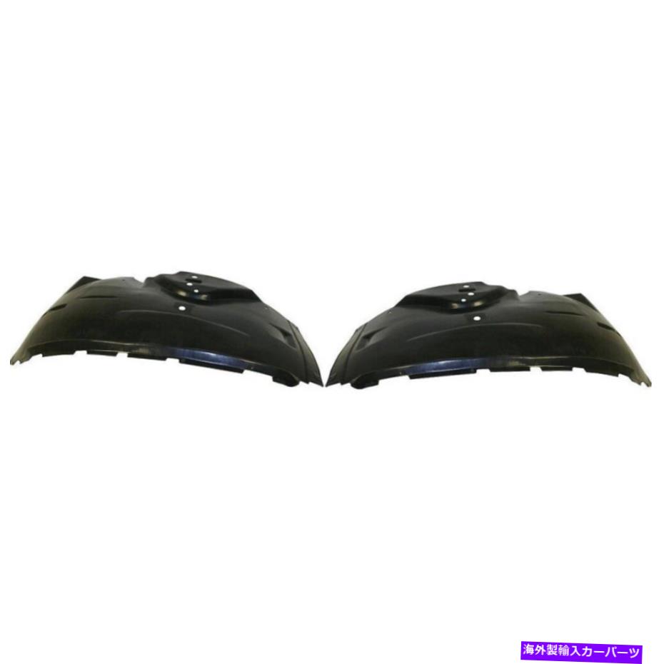 Fender Liner エクスプローラーのための2つのフェンダーライナーのフロント左と右のペアセットLH＆RHフォード02-10 Pair Set of 2 Fender Liners Front Left-and-Right for Explorer LH & RH Ford 02-10【並行輸入品】