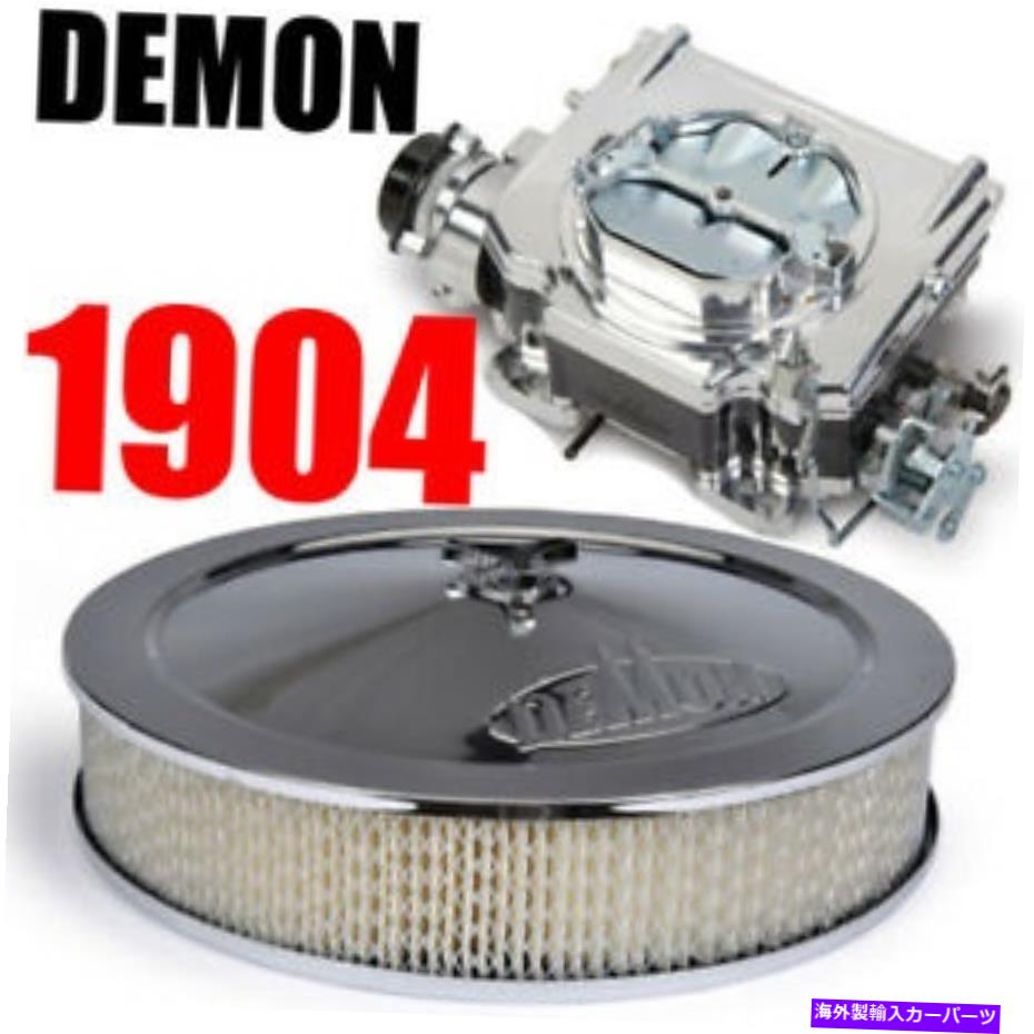 Carburetor デーモンキャブレター1904ストリートデーモン750キャブレターポリマーボウル付きエアクリーナー Demon Carburetor 1904 Street Demon 750 Carburetor polymer bowl With Air Cleaner【並行輸入品】