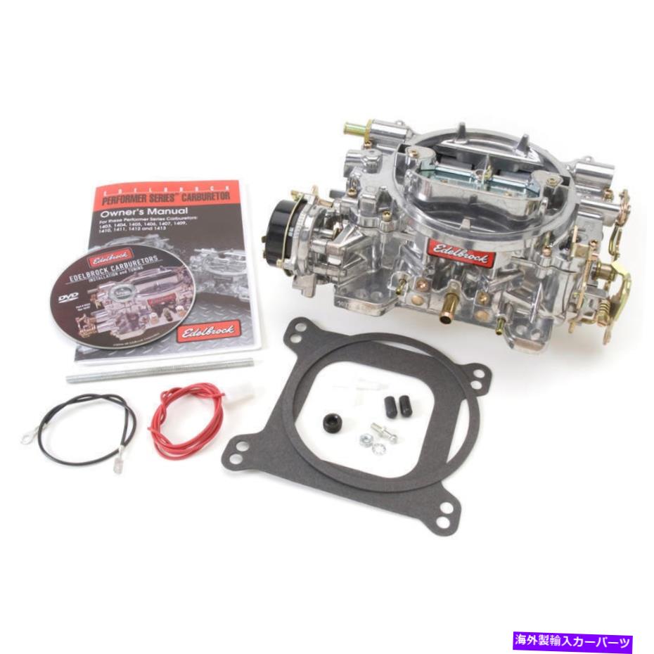 Carburetor Edelbrock Carburetor 1400;パフォーマー600 CFM 4バレル電気チョーク Edelbrock Carburetor 1400; Performer 600 cfm 4 Barrel Electric Choke【並行輸入品】